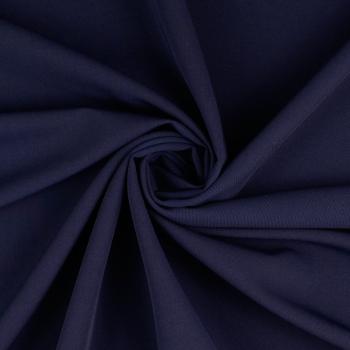 Stretch Twill, uni, marine
